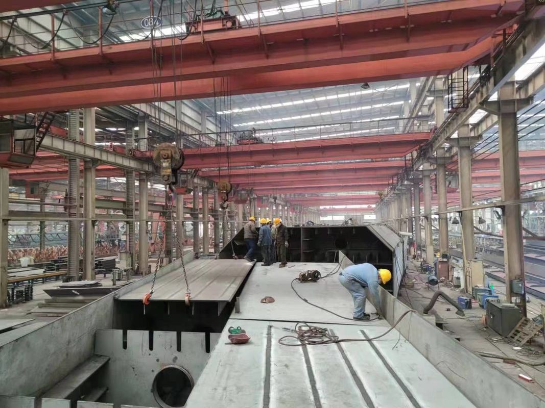 OEM अनुकूलित बड़े इस्पात पाइप विनिर्माण धातु वेल्डिंग कार्यशाला के लिए इस्पात संरचना भवन